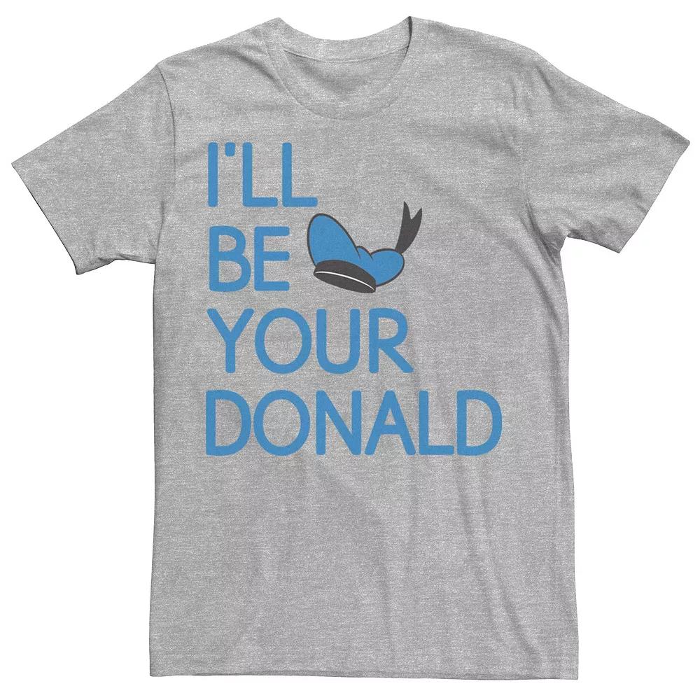 Disney's Donald Duck I'll Be Your Donald Valentine's Day Men's Tee,  Product Image