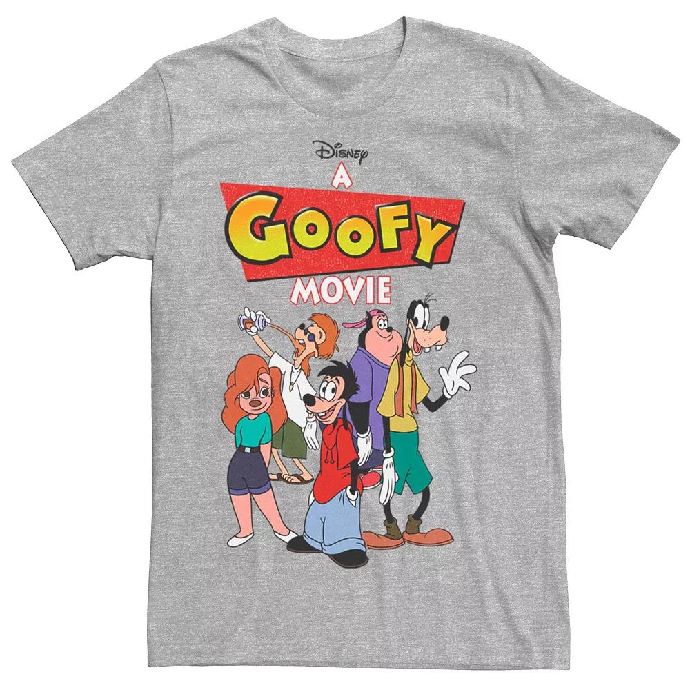 Big & Tall Disney A Goofy Movie Group Shot Logo Tee, Men's,  Product Image
