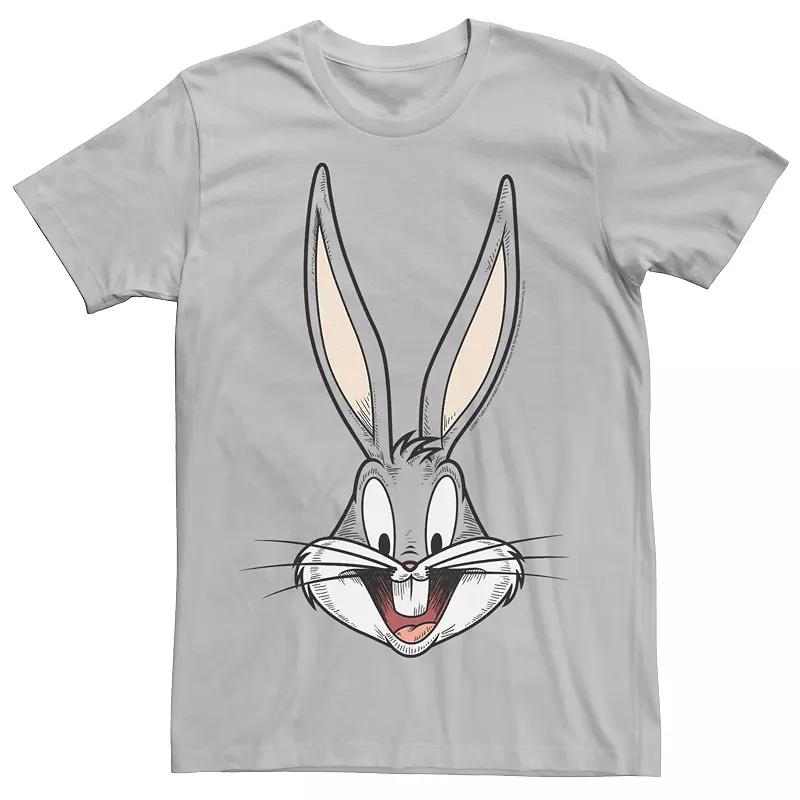 Men's Looney Tunes Bugs Bunny Face Graphic Tee,  Product Image