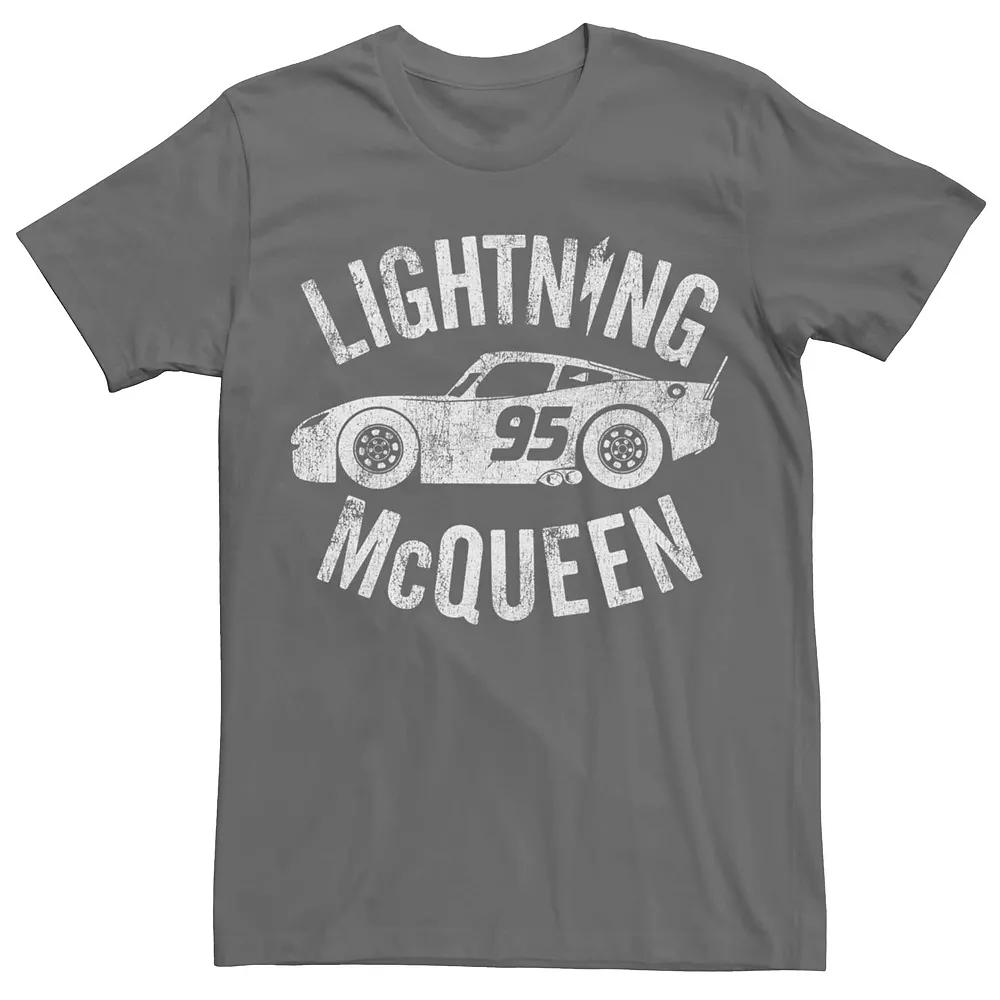 Men's Disney Pixar Cars 3 Lightning McQueen Poster Graphic Tee,  Product Image