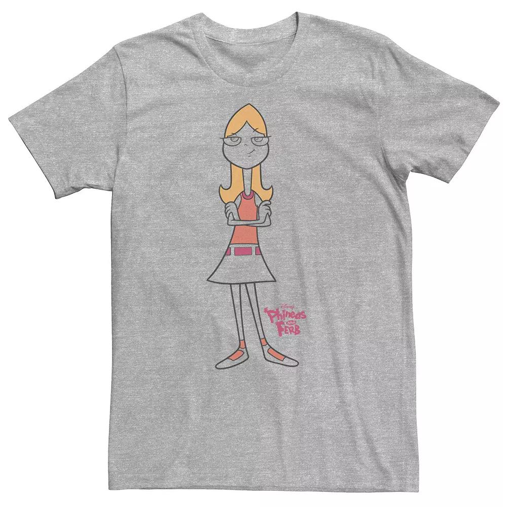 Big & Tall Disney Phineas And Ferb Candace Line Art Tee, Men's,  Product Image
