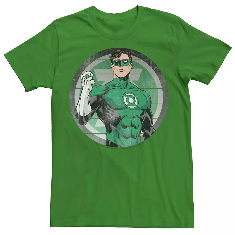 Men's Green Lantern Striped Logo Tee,  Product Image