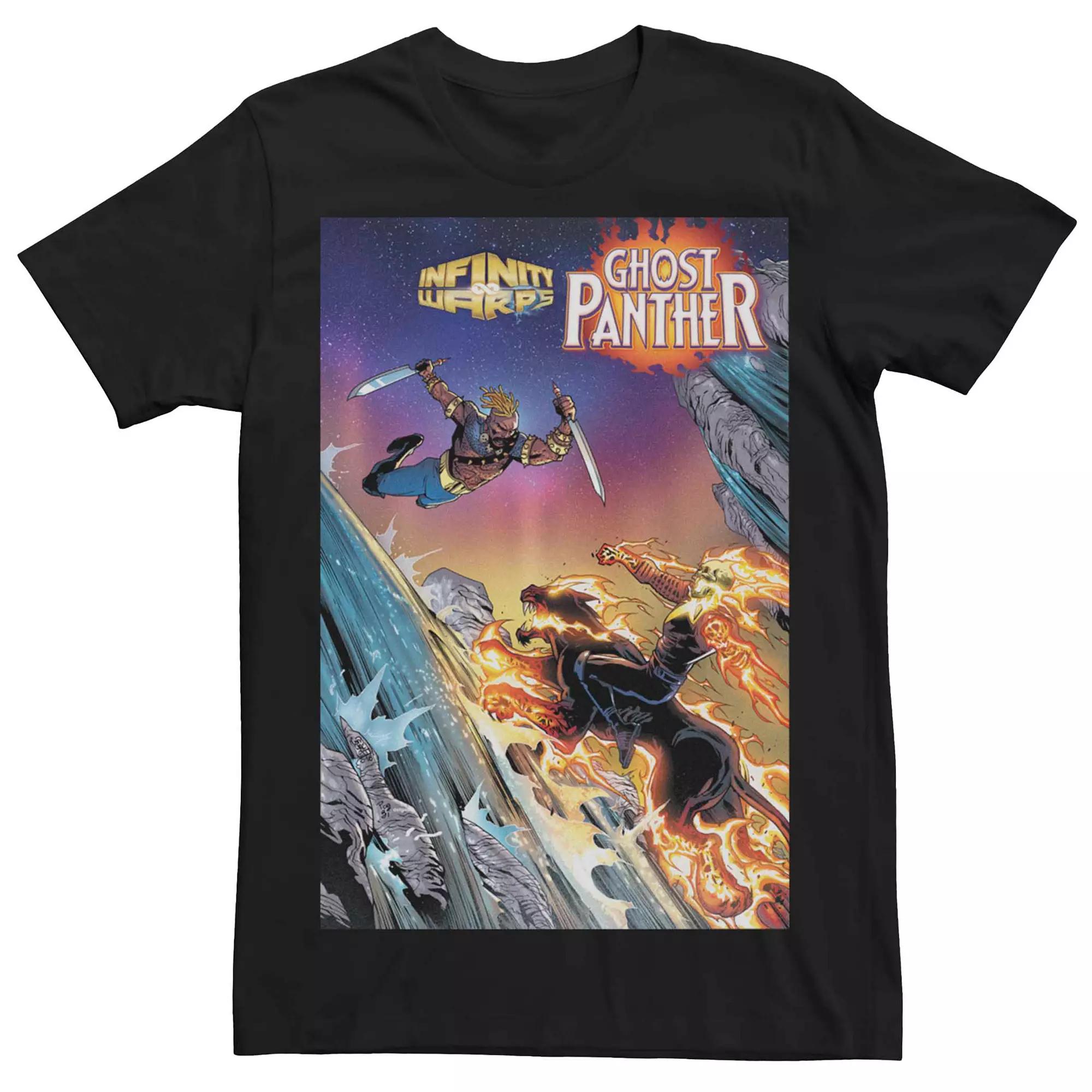 Men's Marvel Ghost Panther Comic Cover Tee,  Product Image