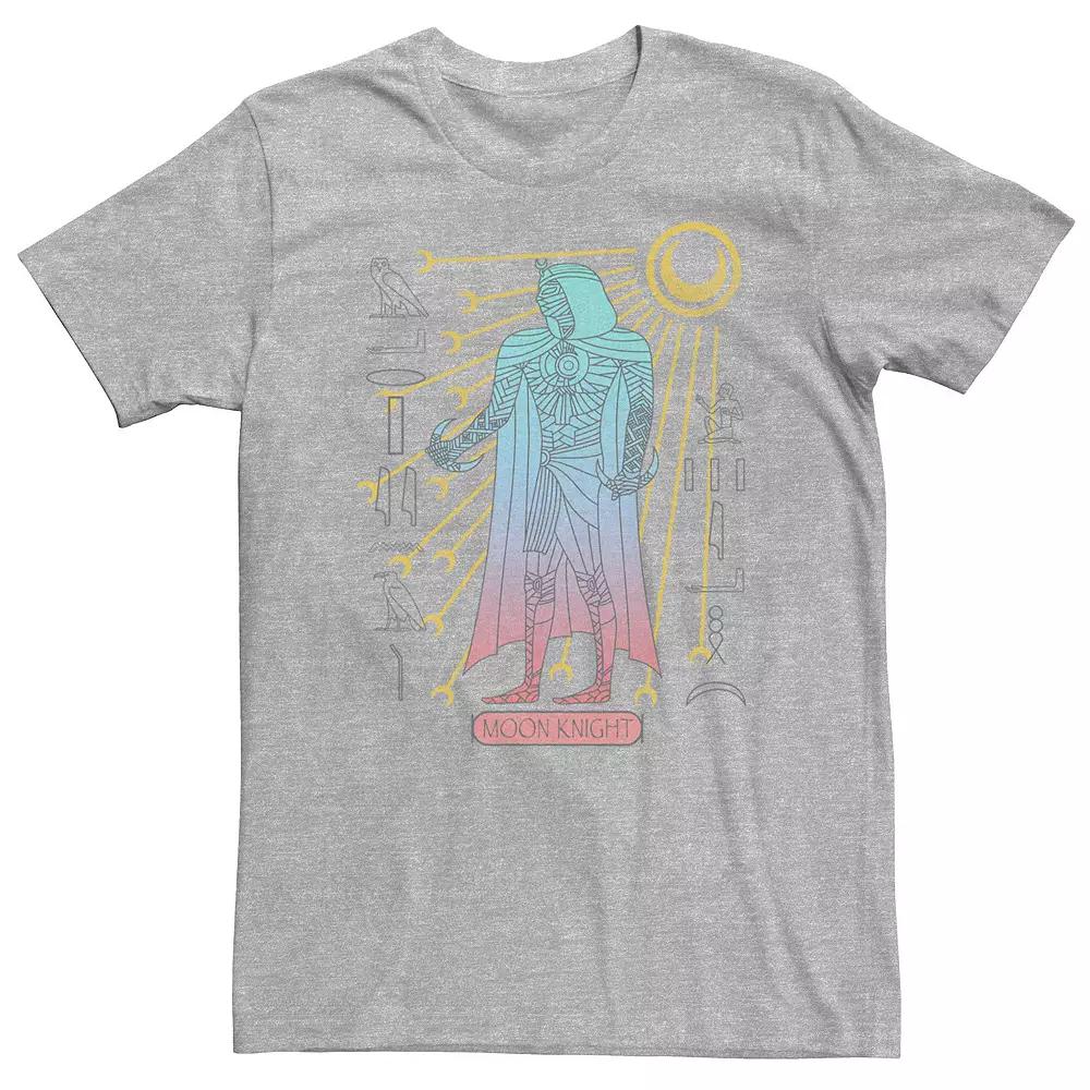 Big & Tall Marvel Moon Knight Mummy Glyphs Tee, Men's,  Product Image