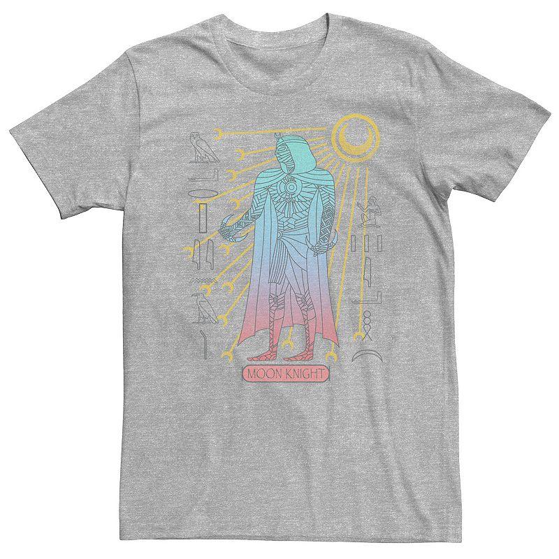 Big & Tall Marvel Moon Knight Mummy Glyphs Tee, Men's,  Product Image