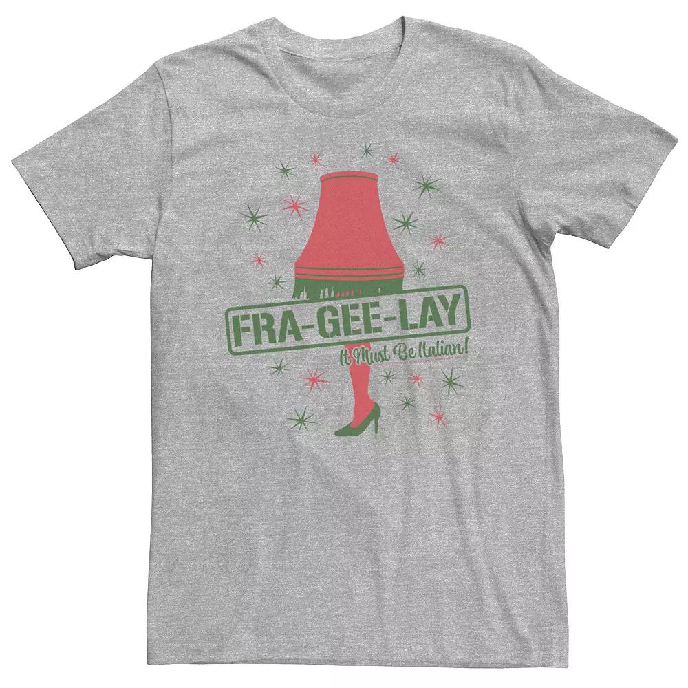Big & Tall A Christmas Story Fra-Gee-Lay Tee, Men's,  Product Image