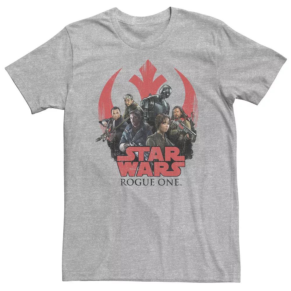 Big & Tall Star Wars Group Rogue Poster Tee, Men's,  Product Image