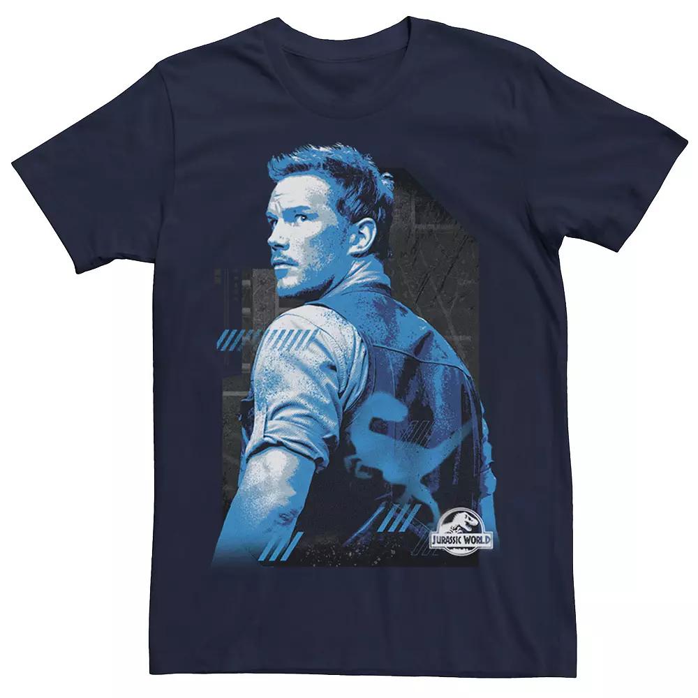 Men's Jurassic World Bust Portrait Tee,  Product Image