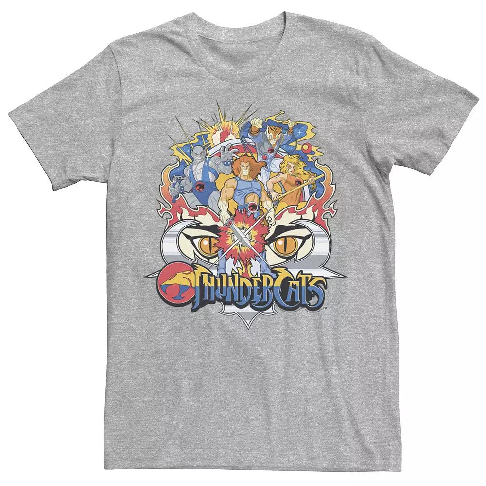 Men's ThunderCats Group Shot Logo Badge Tee,  Product Image
