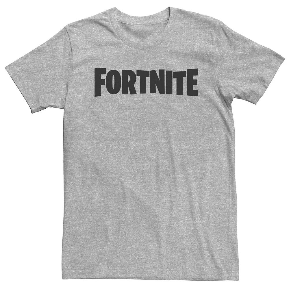 Big & Tall Fortnite Greyscale Classic Logo Tee, Boy's,  Product Image