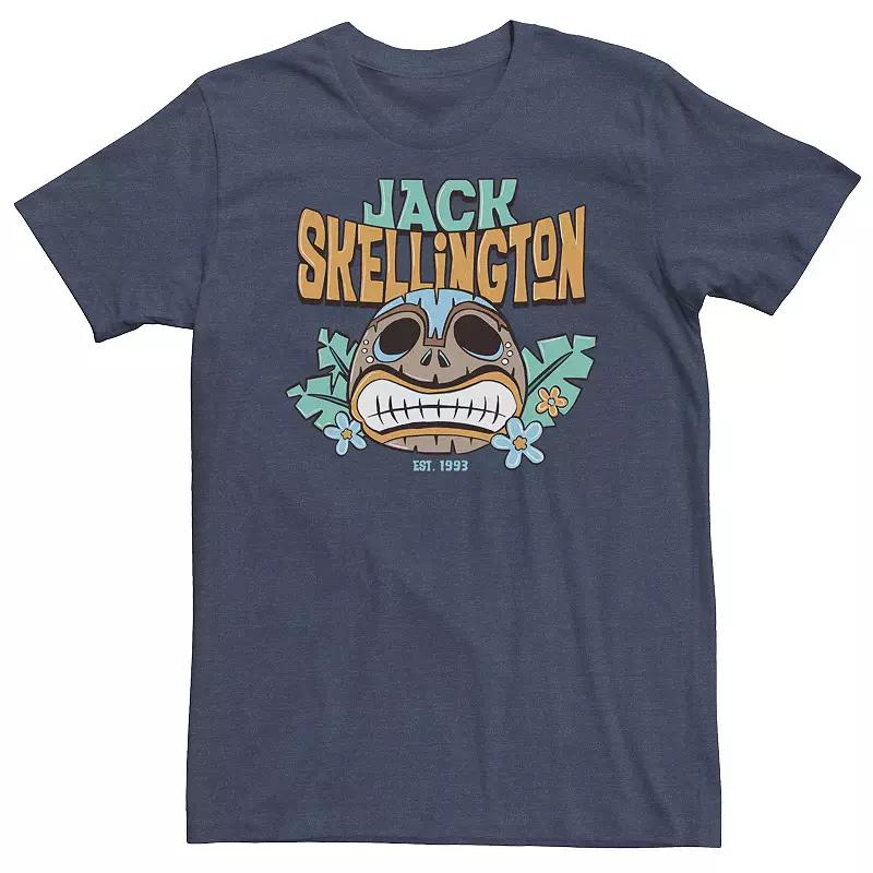 Big & Tall Disney The Nightmare Before Christmas Jack Skellington Tiki Face Tee, Men's,  Product Image