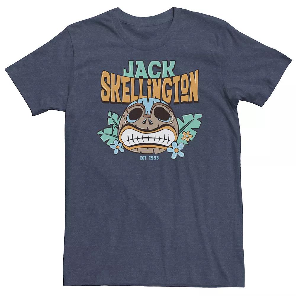 Big & Tall Disney The Nightmare Before Christmas Jack Skellington Tiki Face Tee, Men's,  Product Image