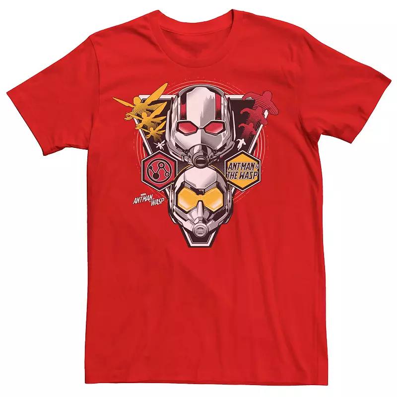 Men's Marvel Ant-Man And The Wasp Helmet Stack Tee Shirt,  Product Image
