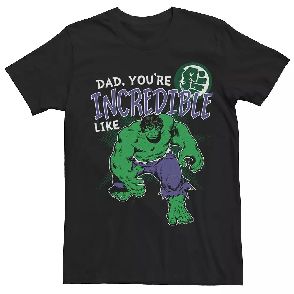 Men's Marvel Comics Retro Incredible Like Dad Tee,  Product Image