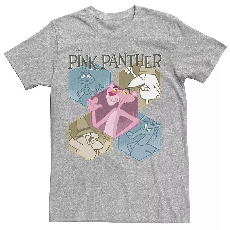 Men's Pink Panther Hexagonal Portraits Graphic Tee,  Product Image