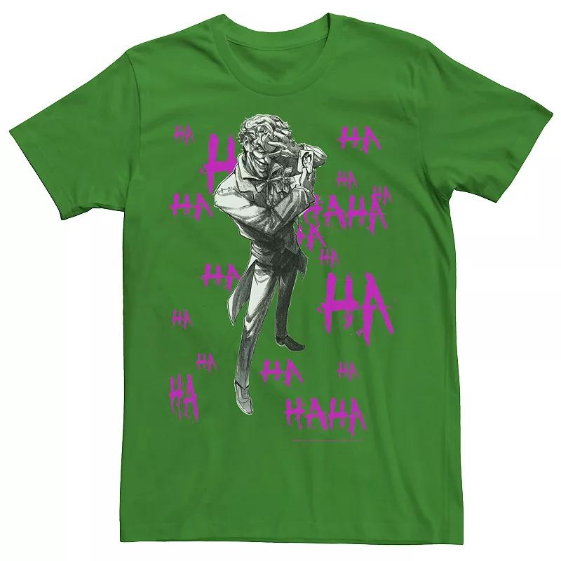 Men's DC Comics Batman Joker HAHAHA Graphic Tee,  Product Image
