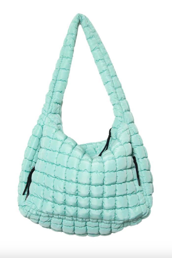 Quilted Hobo Tote Product Image