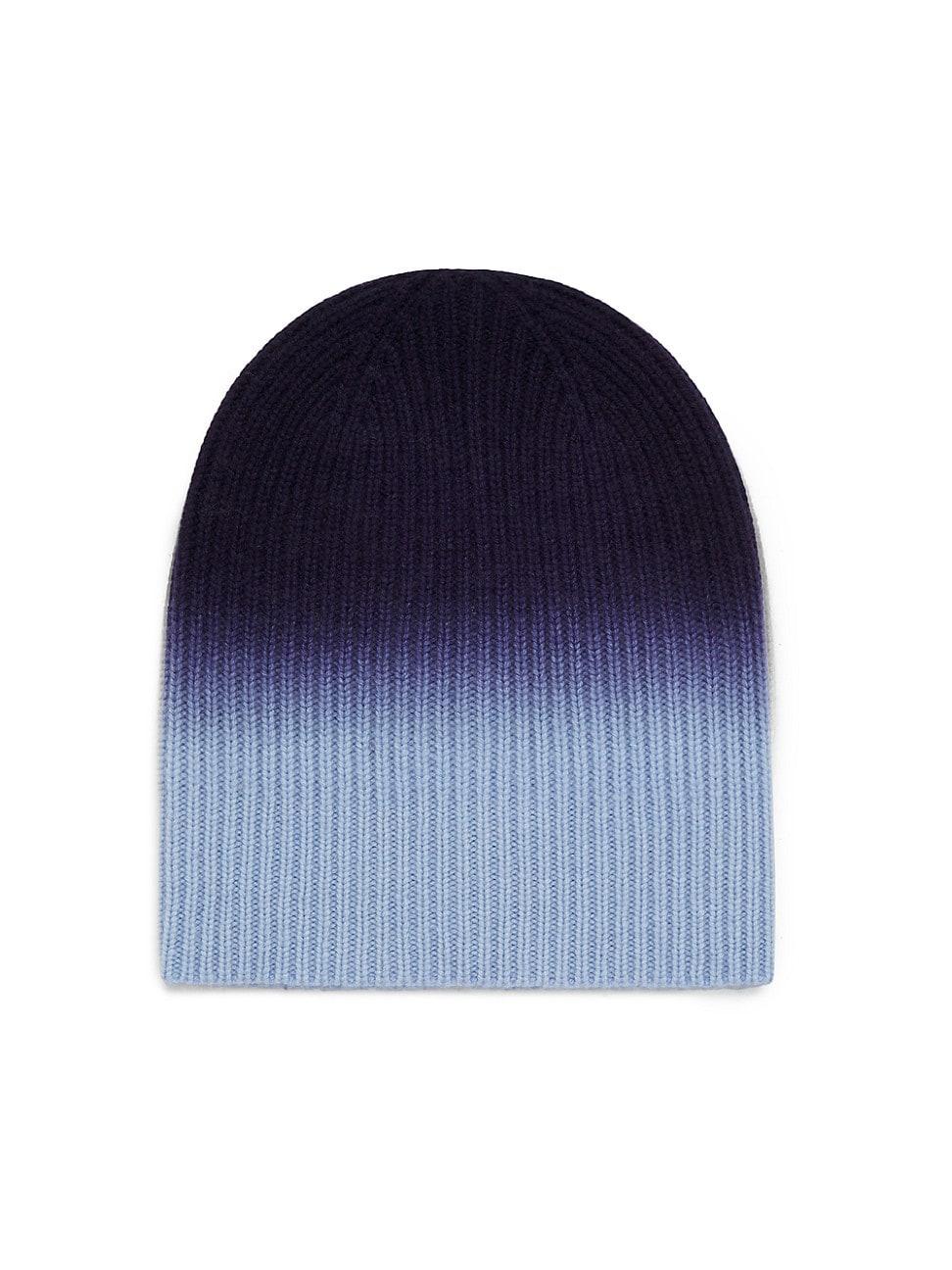 Womens Ombr Cashmere-Wool Beanie Product Image