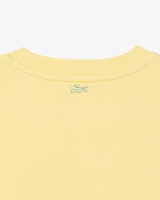 Women's Oversized Pleated Print Sweatshirt Product Image