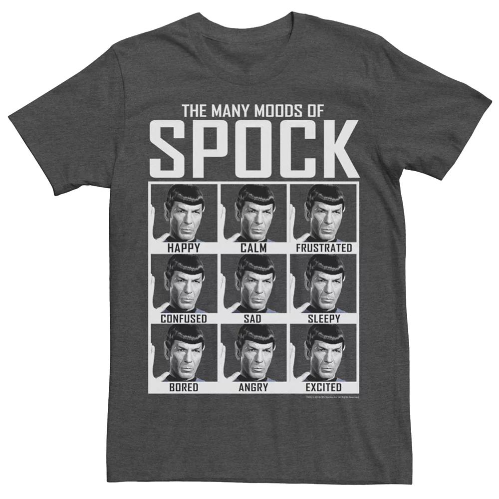Men's Star Trek The Original Series Spocks Moods Tee,  Product Image