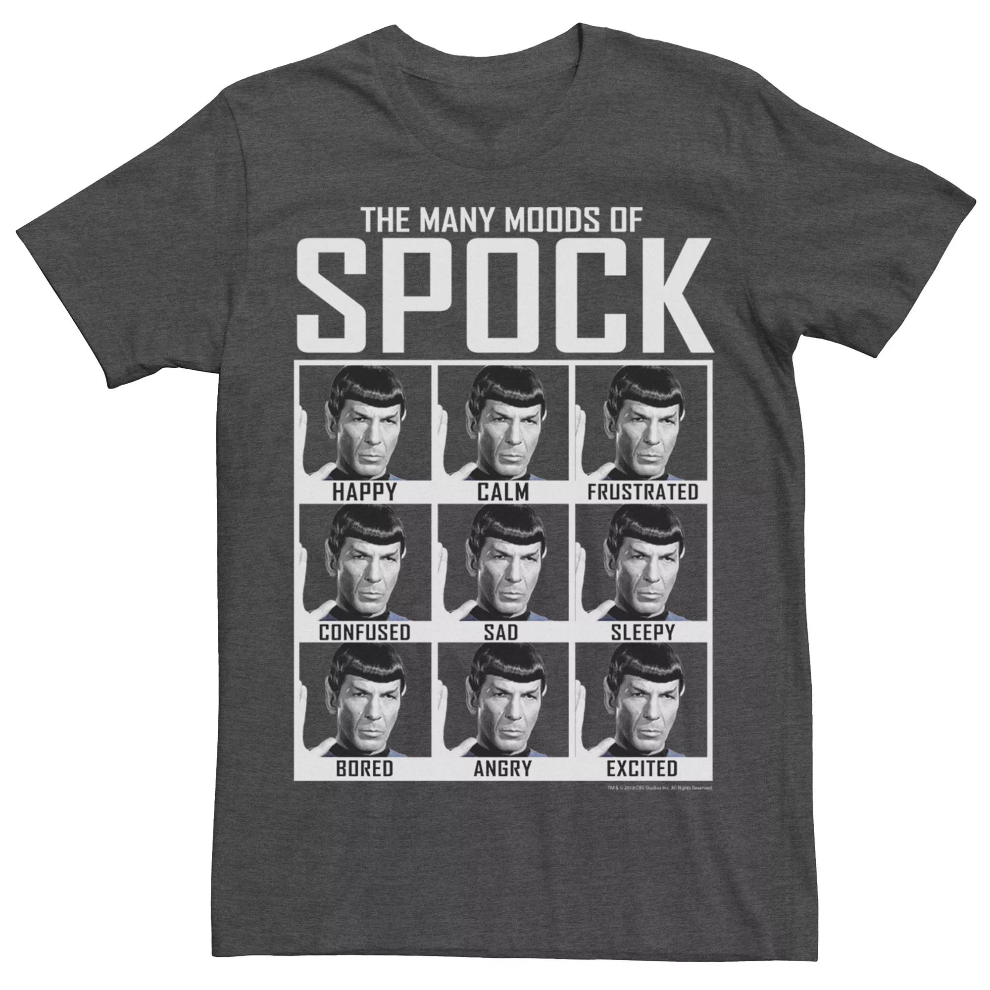 Men's Star Trek The Original Series Spocks Moods Tee,  Product Image