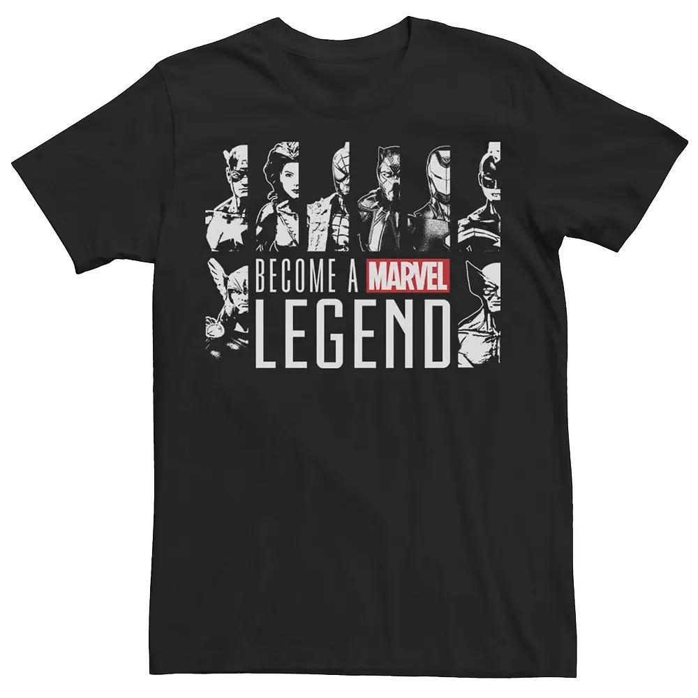 Men's Marvel Legends Series Become A Marvel Legend Hero Profiles Tee,  Product Image