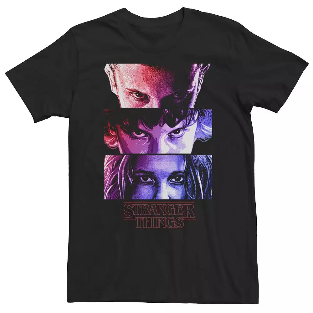 Big & Tall Stranger Things Eleven Stare Down Through The Seasons Tee, Men's,  Product Image
