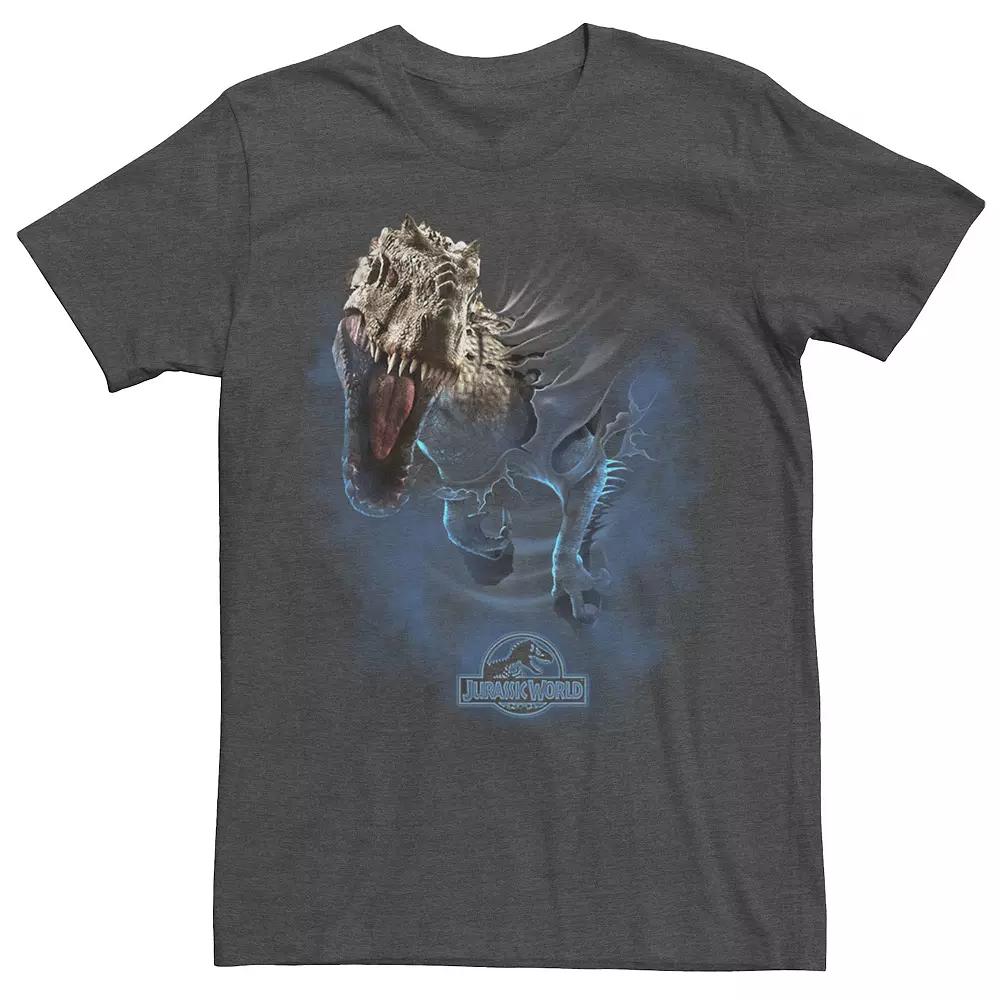 Men's Jurassic World Indominus Rex Breaks Through Graphic Tee,  Product Image