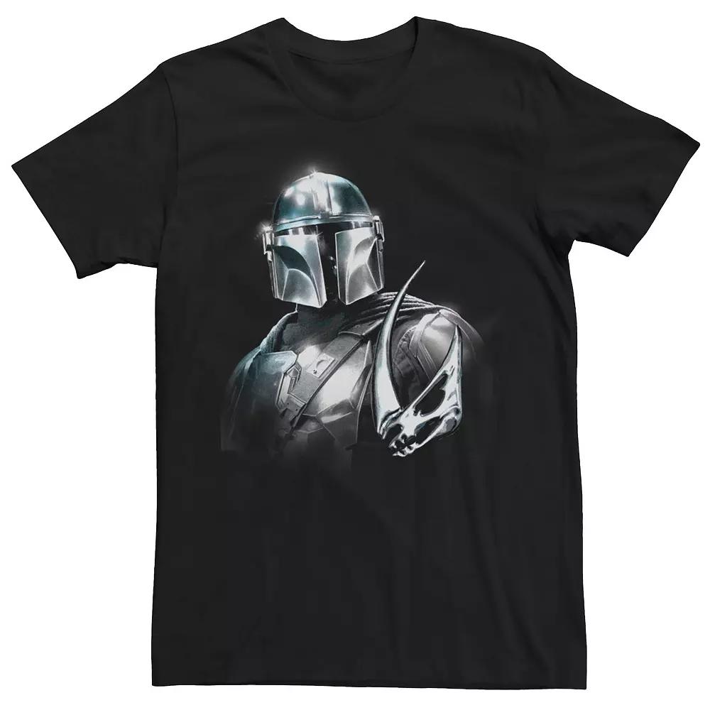 Big & Tall Star Wars Black Squadron Helmet And X-Wing Tee, Men's,  Product Image