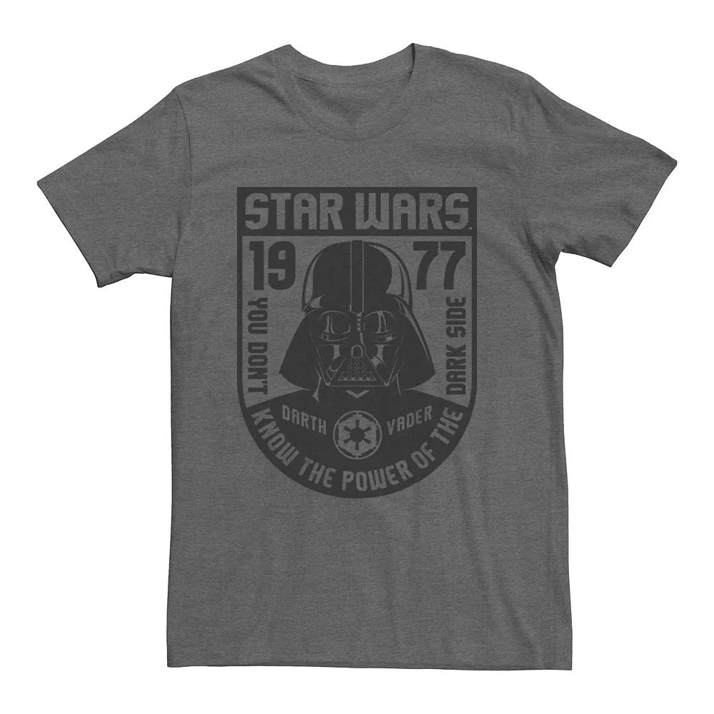 Men's Star Wars Darth Vader Quote Badge Graphic Tee,  Product Image