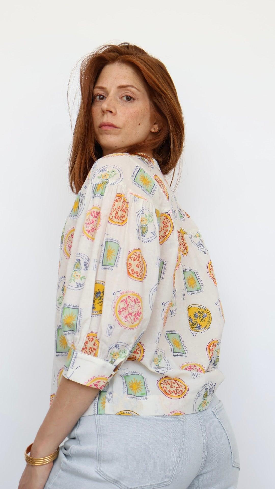 Balmaine Printed Top Product Image