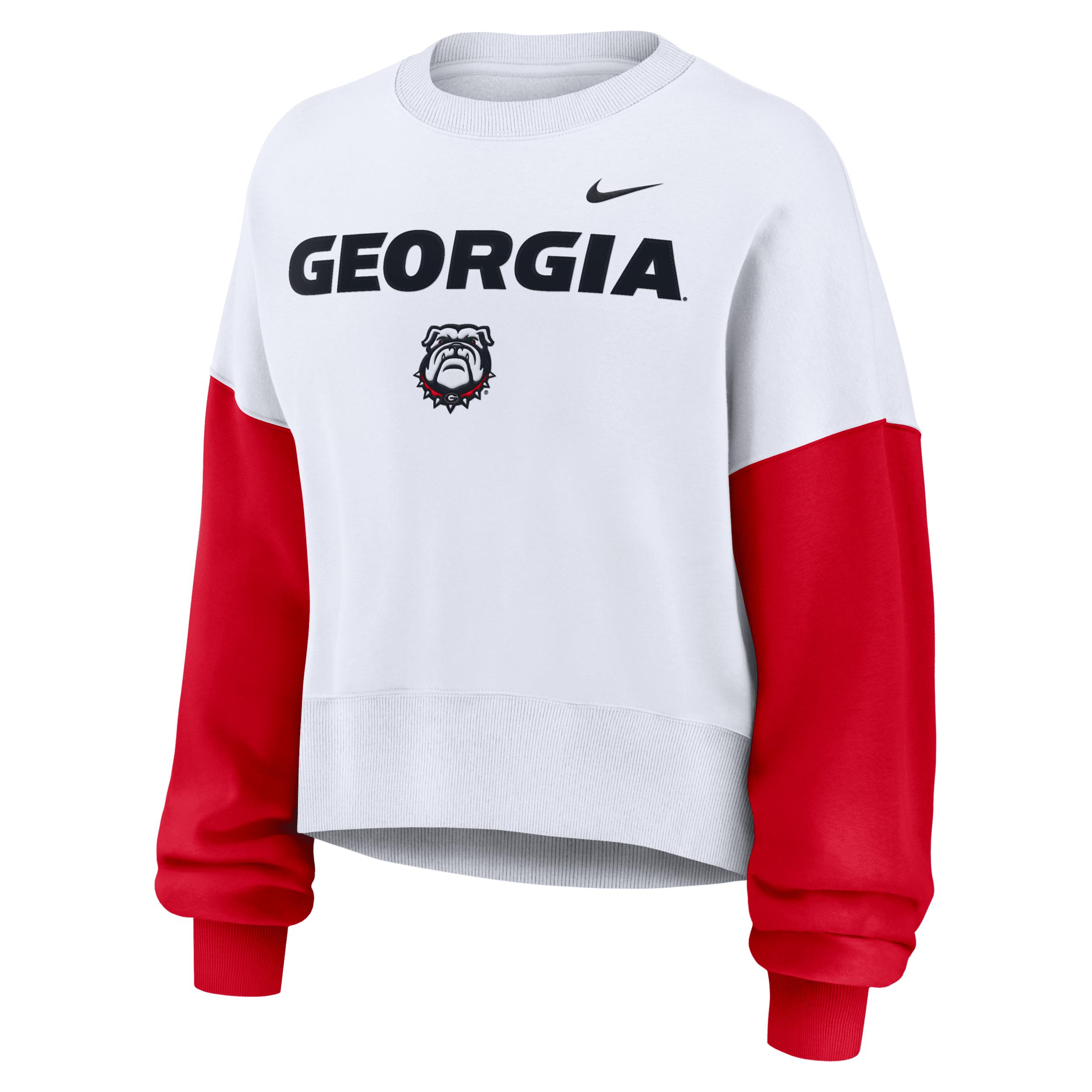Georgia Bulldogs Primetime Nike Women's College Pullover Crew Product Image