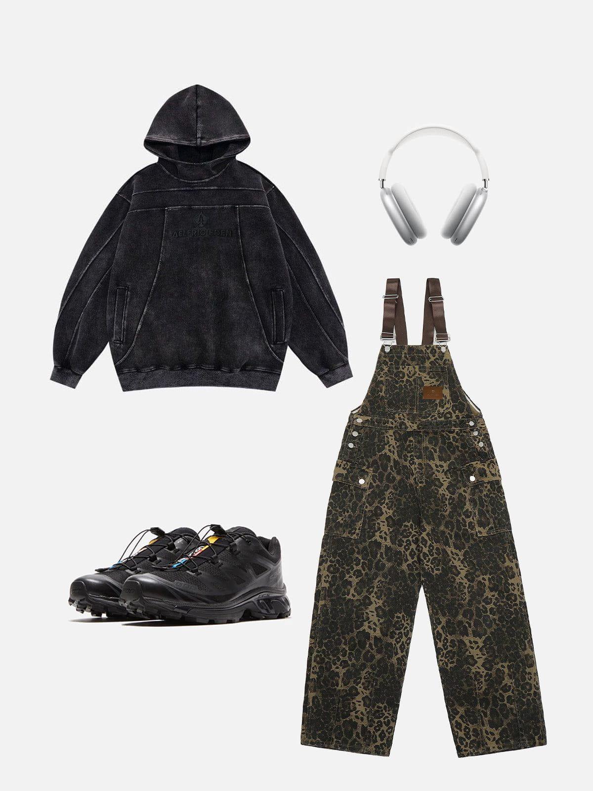 Aelfric Eden Ace of Spades Washed Pullover Hoodie Product Image