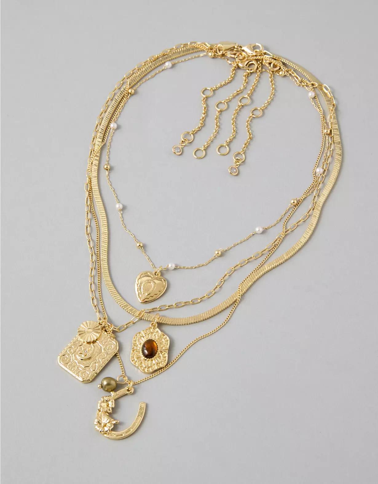 AE Semi Precious Layering Necklace Product Image