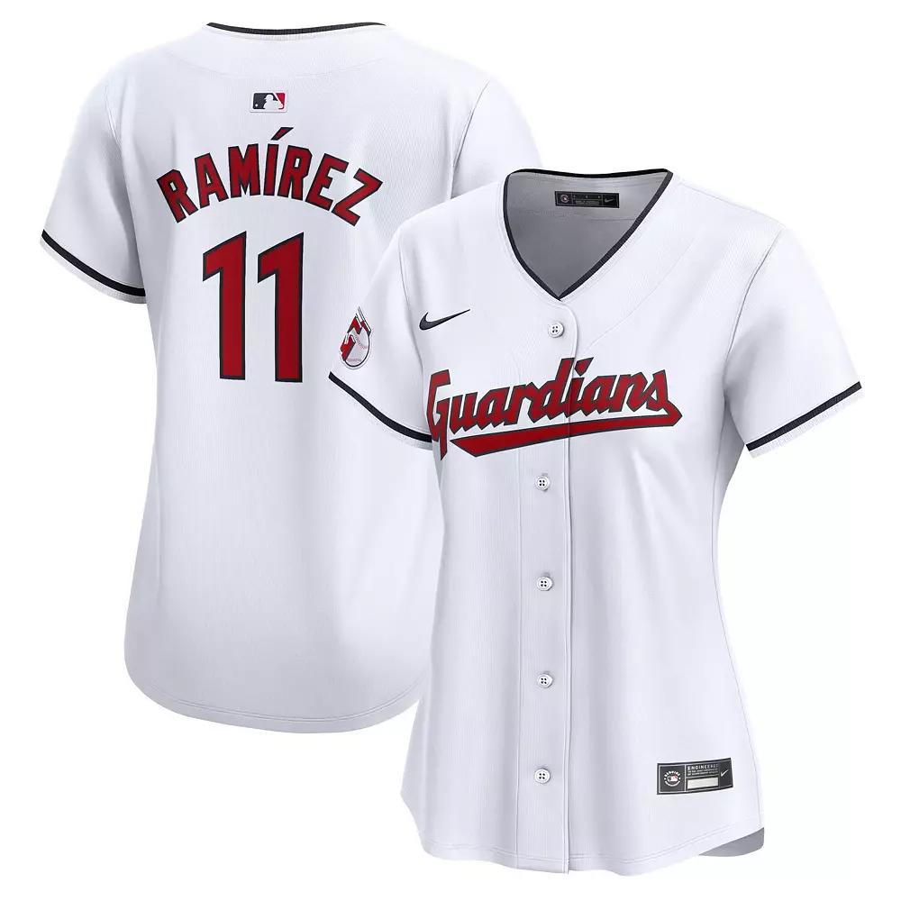 Women's Nike Jose Ramirez White Cleveland Guardians Home Limited Player Jersey,  Product Image