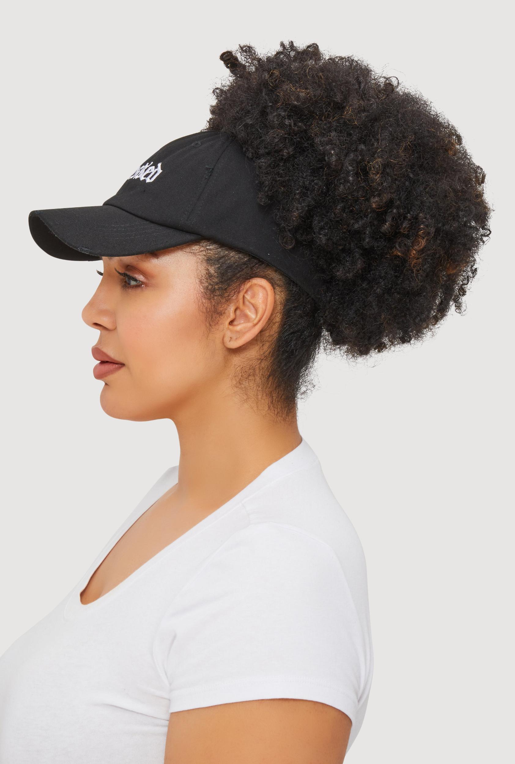 Blessed Backless Baseball Cap Female Product Image