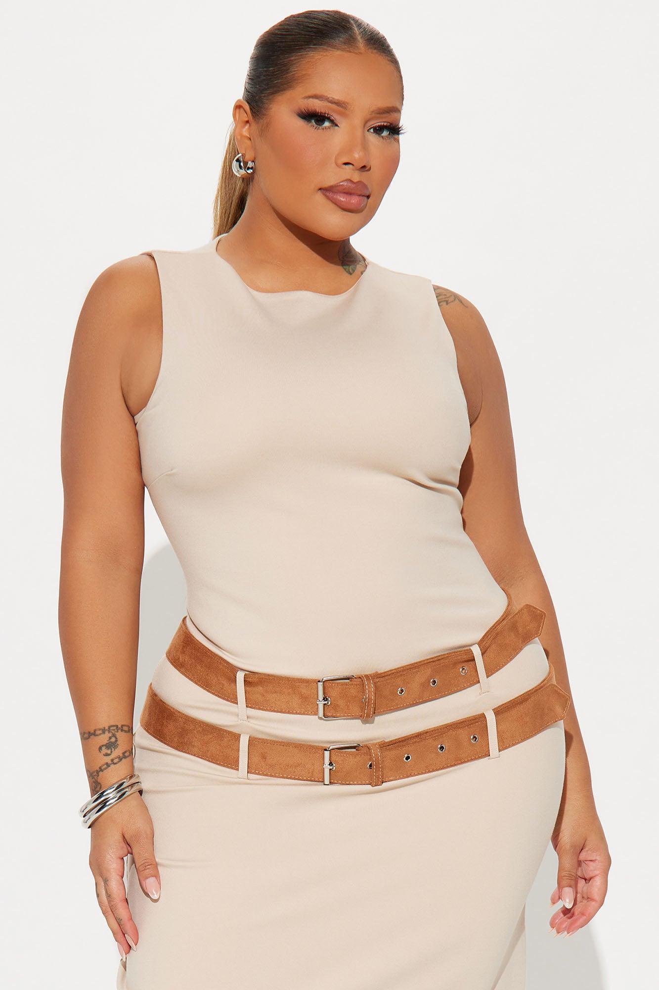 Quick Getaway Maxi Dress - Tan Product Image