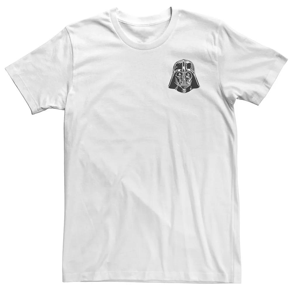 Big & Tall Star Wars Vader Detailed Pocket Helmet Z2 Tee, Men's,  Product Image