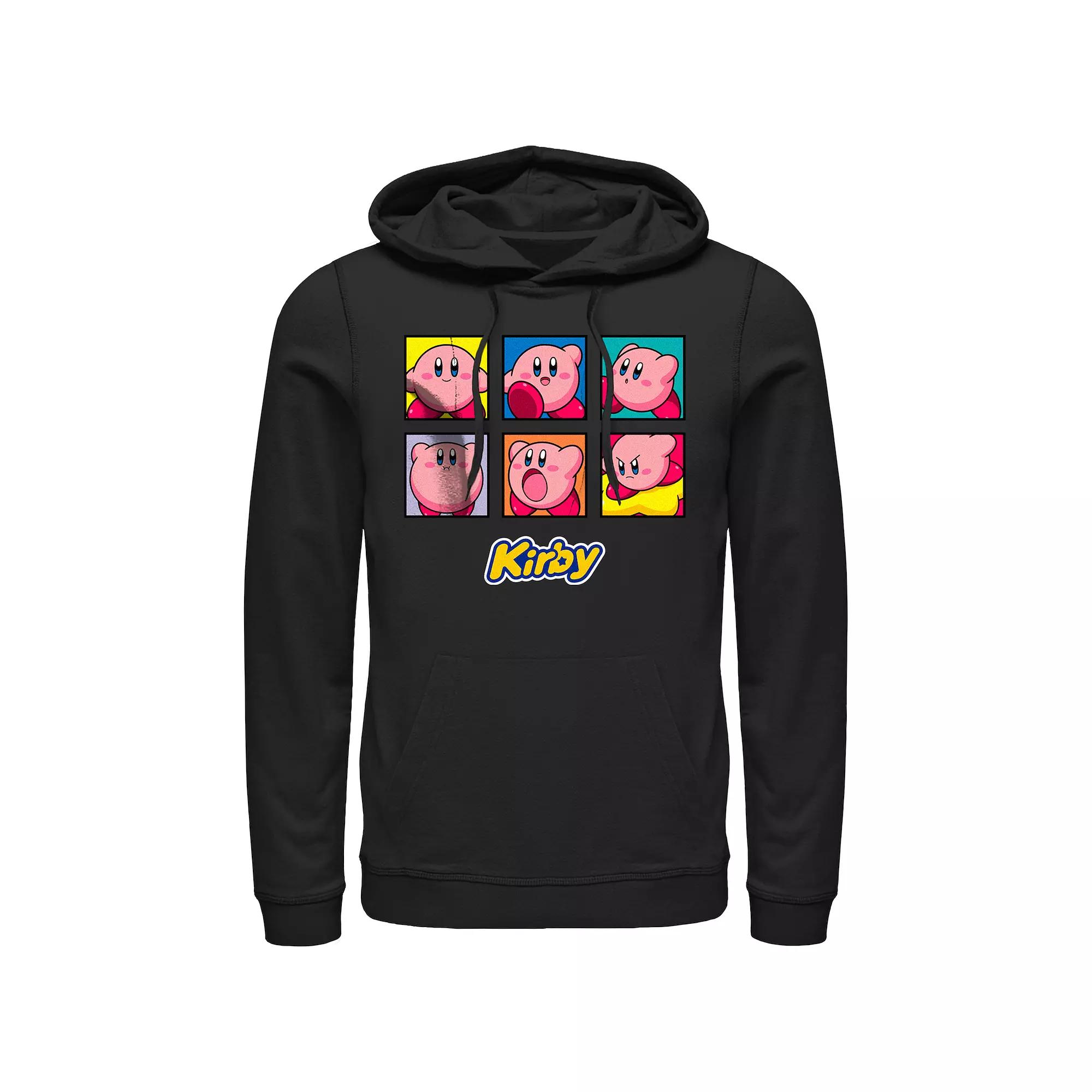 Men's Kirby Expressions Boxes Graphic Hoodie,  Product Image