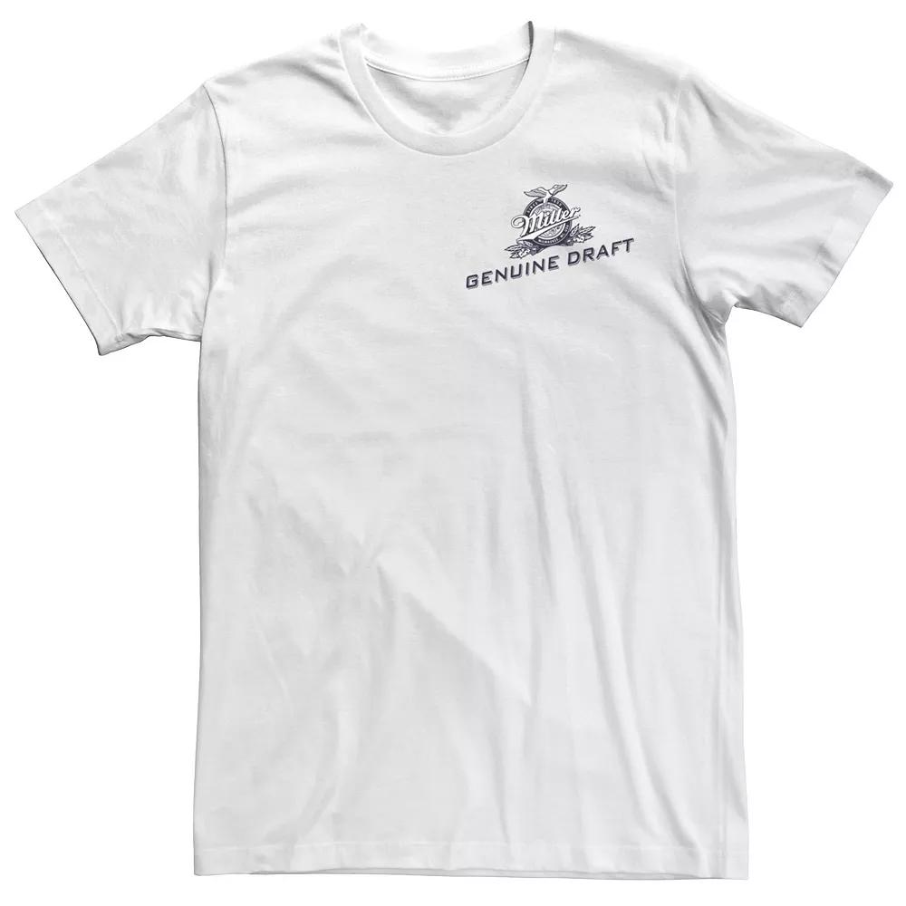 Men's Miller Genuine Draft Left Chest Logo Tee,  Product Image