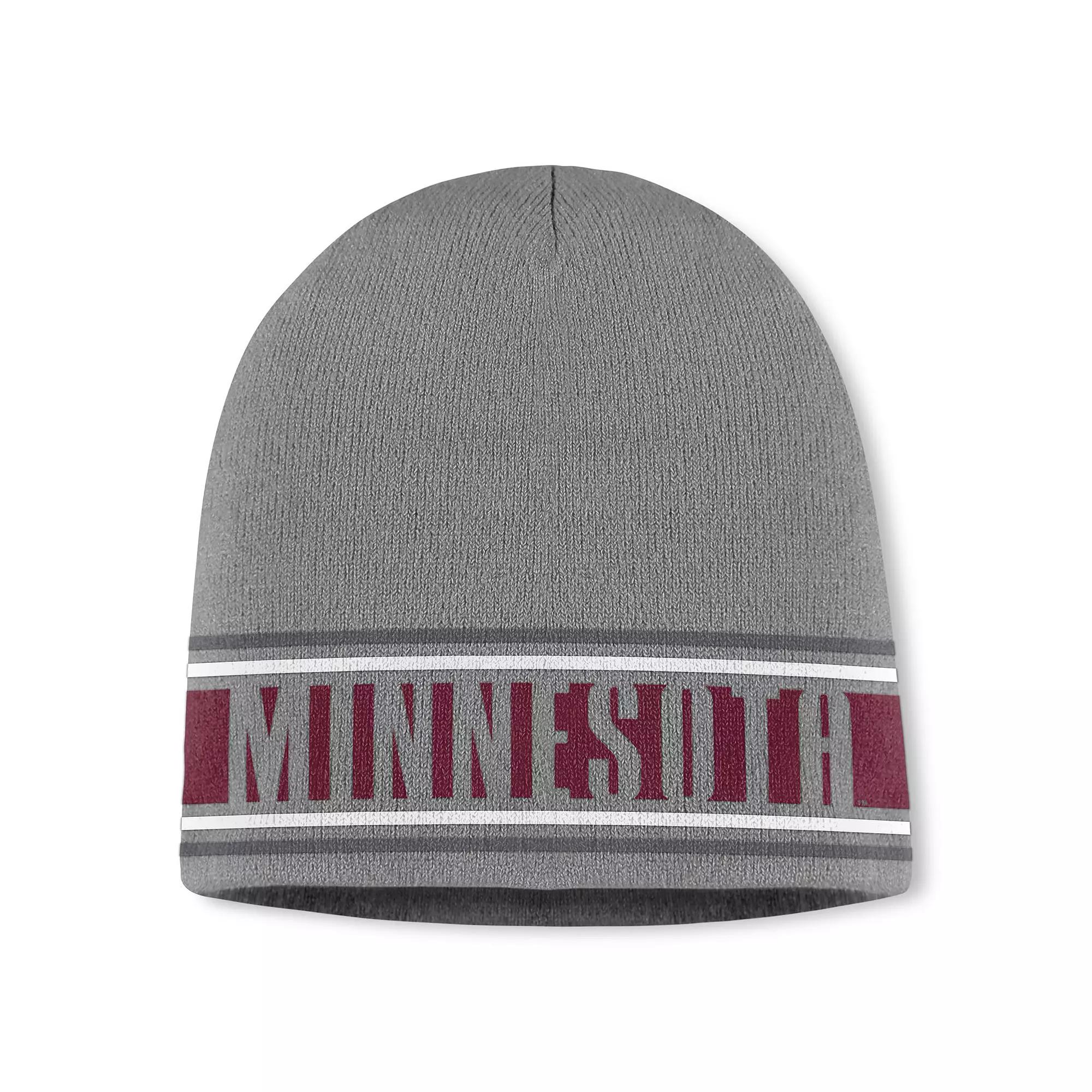 Men's Top of the World Gray Kansas Jayhawks Jace Knit Beanie, Grey Product Image