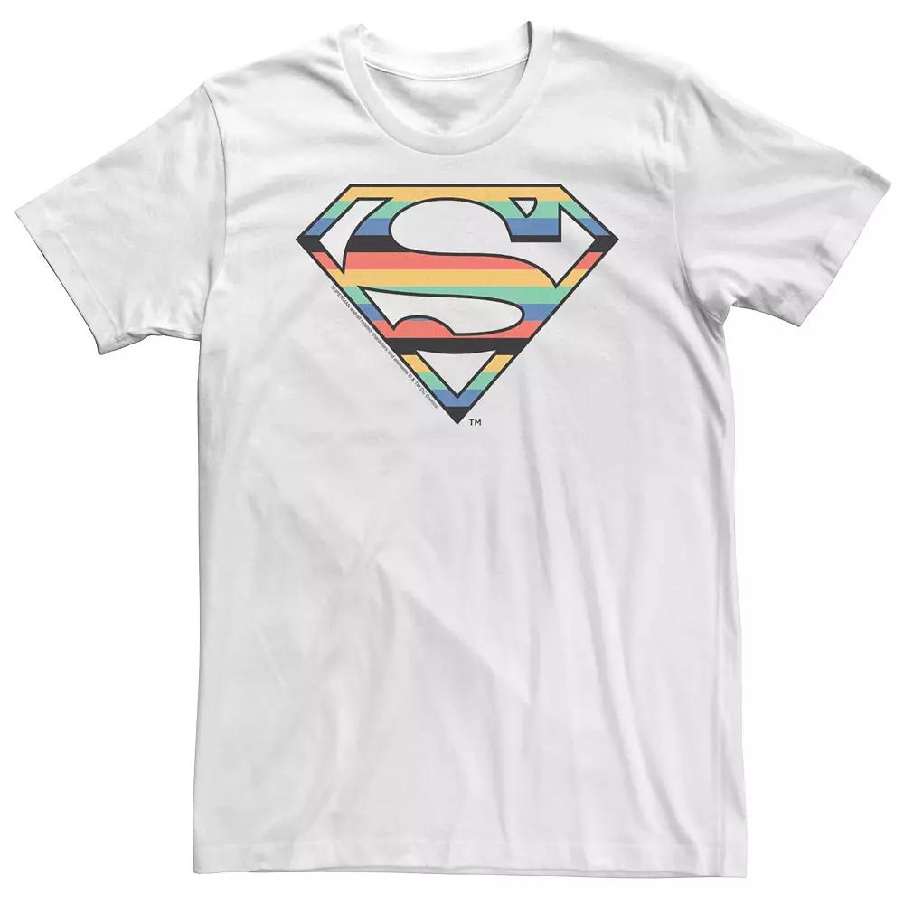 Big & Tall DC Comics Superman Retro Logo Tee, Men's,  Product Image