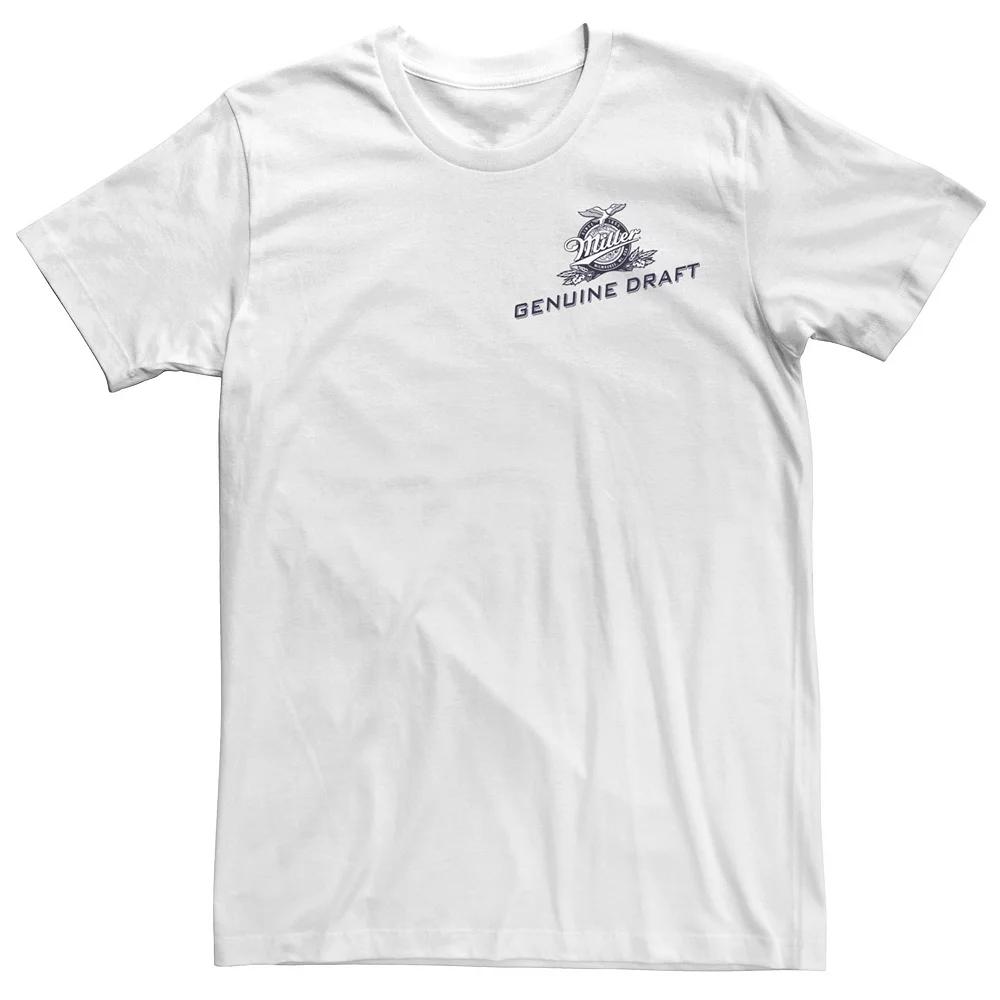 Men's Miller Genuine Draft Left Chest Logo Tee,  Product Image