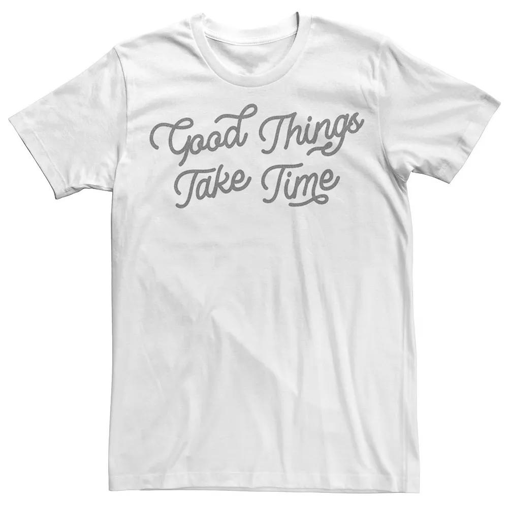 Men's Fifth Sun "Good Things Take Time" Script Tee,  Product Image