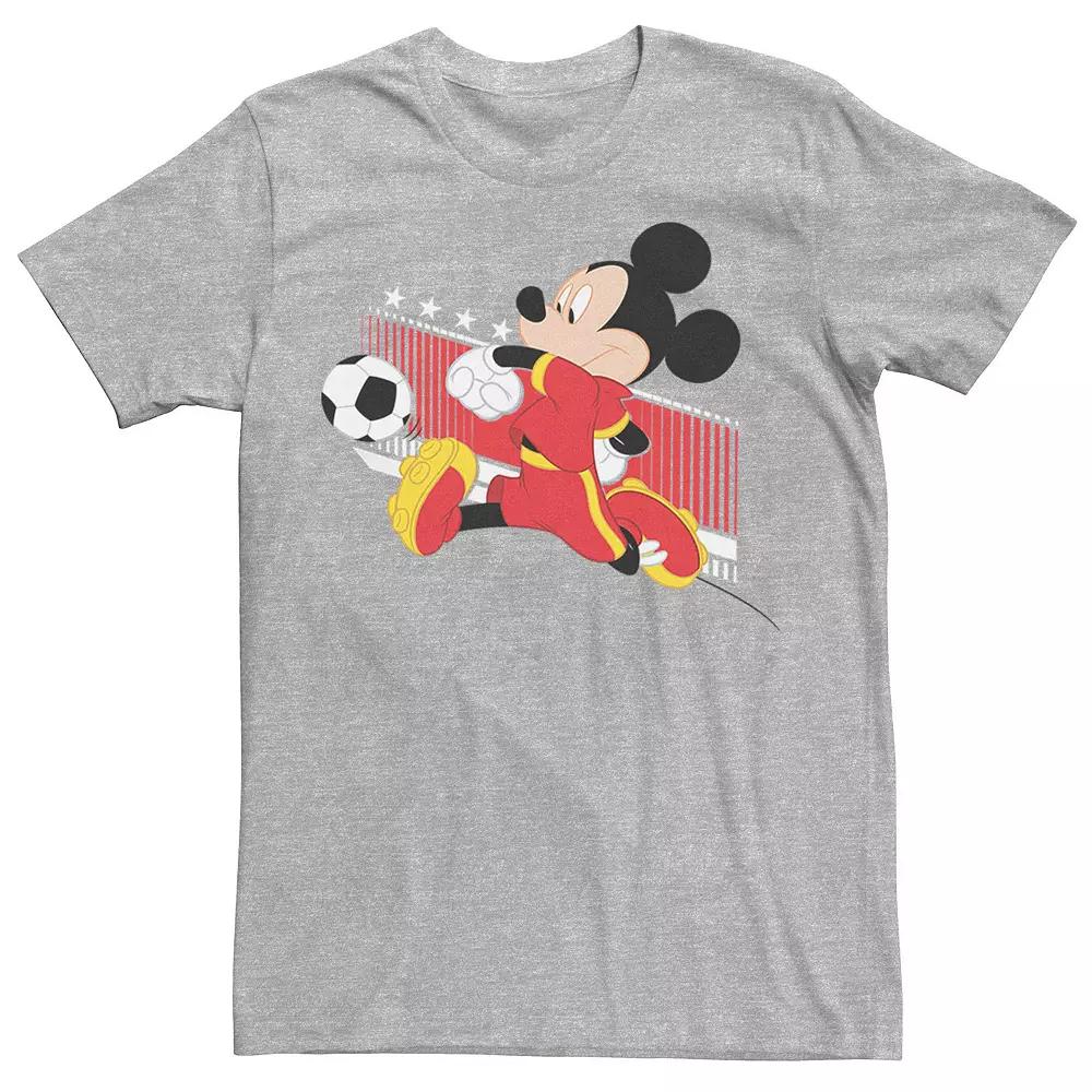 Disney's Mickey Mouse Belgium Soccer Uniform Portrait Men's Tee,  Product Image
