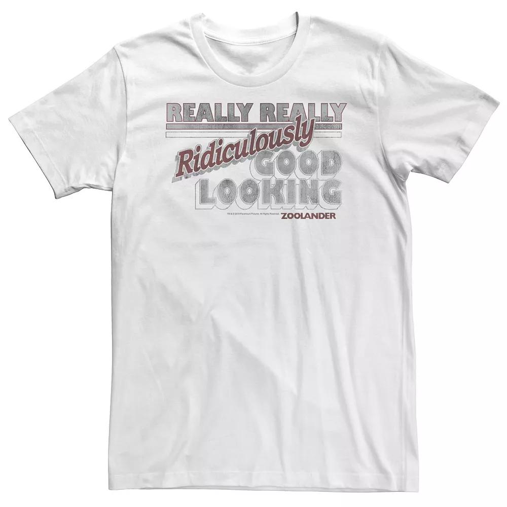 Big & Tall Zoolander Really Ridiculously Good Looking Title Logo Tee, Men's,  Product Image