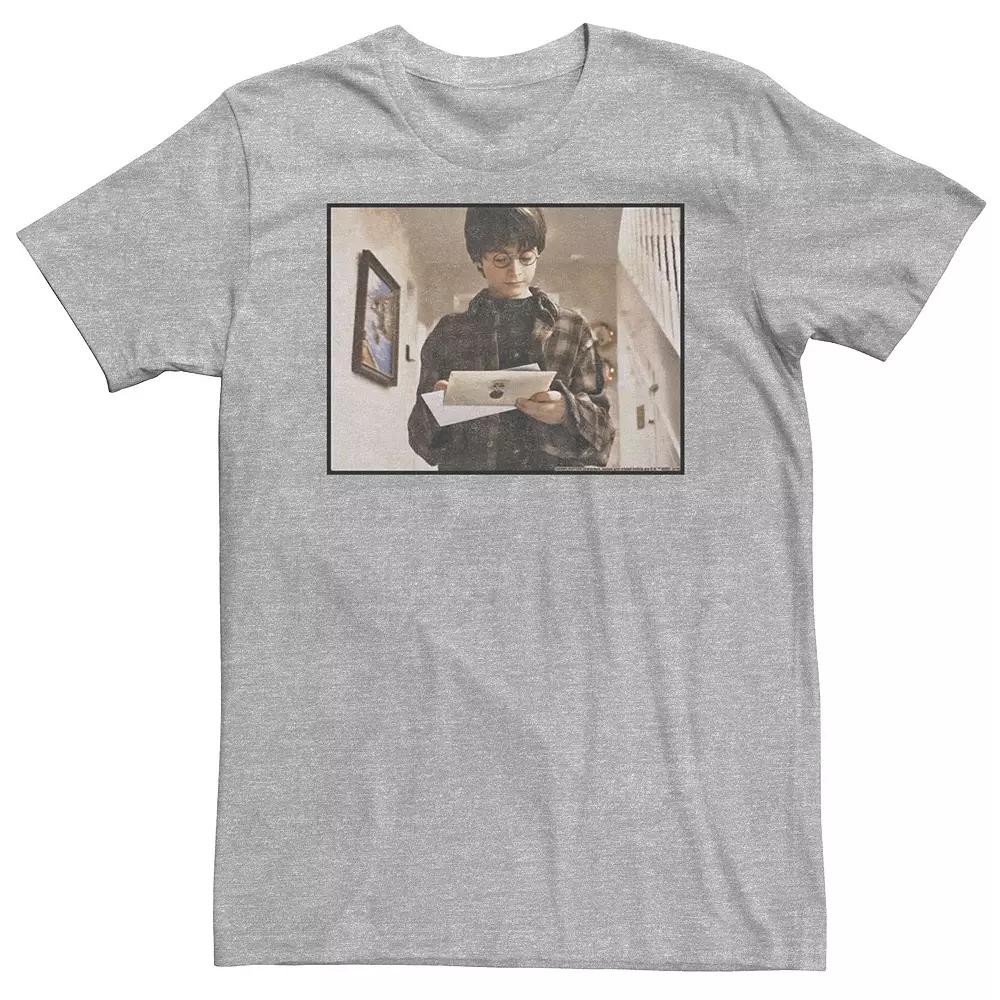 Big & Tall Harry Potter Hogwarts Letter Portrait Tee, Men's,  Product Image