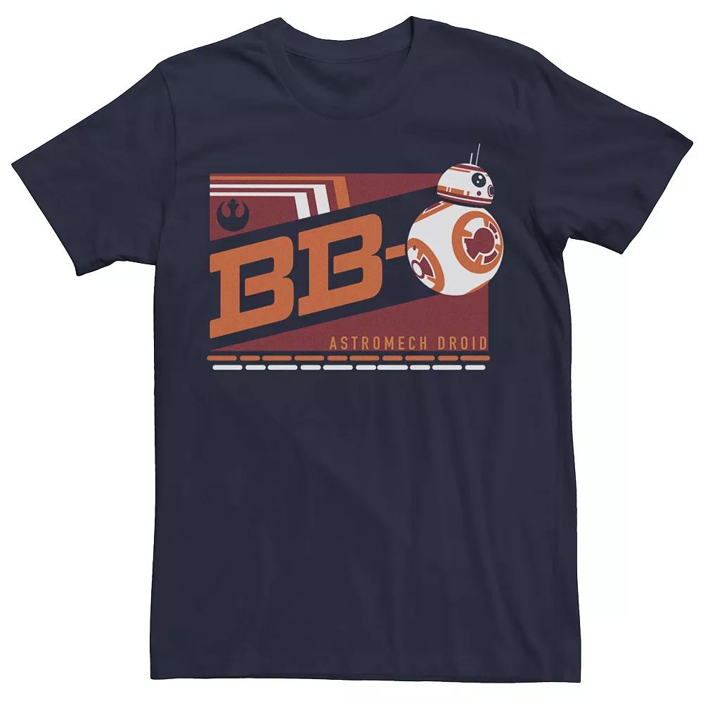 Men's Star Wars The Force Awakens BB-8 Astromech Droid Poster Tee,  Product Image