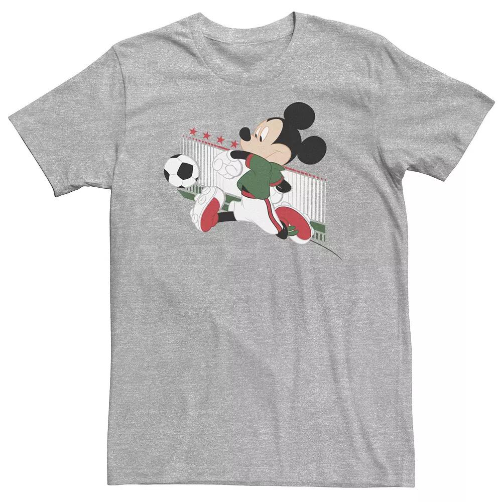 Big & Tall Disney Mickey & Friends Mexico Soccer Tee, Men's,  Product Image