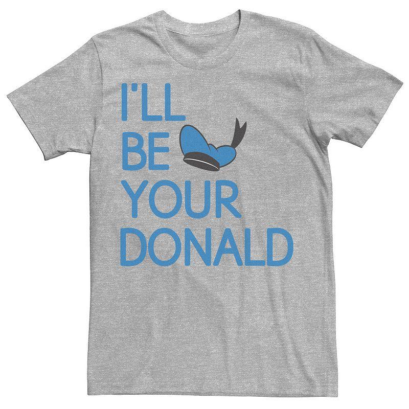 Disney's Donald Duck I'll Be Your Donald Valentine's Day Men's Tee,  Product Image